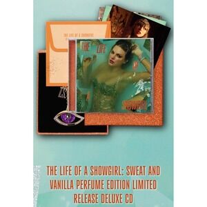 Taylor Swift Life of a Showgirl CD Sweat Vanilla Perfume Edition Limited‎ NEW
